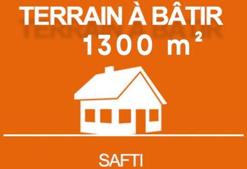 terrain en lotissement 1300 m²