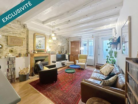 Maison de charme XVIIIe, cœur de ville