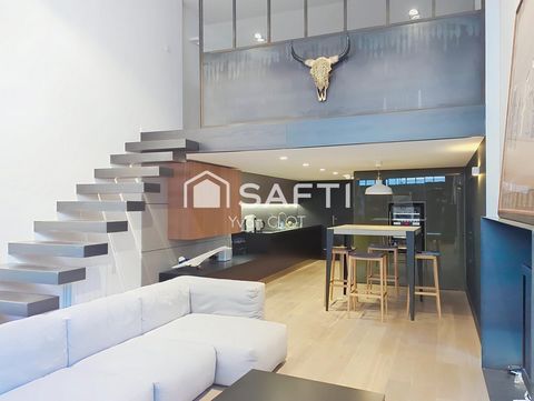 Local atypique en duplex – Grenoble centre – 123 m² – Meublé