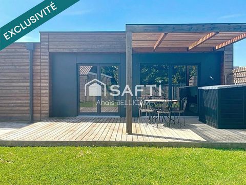 Maison bois moderne de plain-pied 91 m² - sans travaux