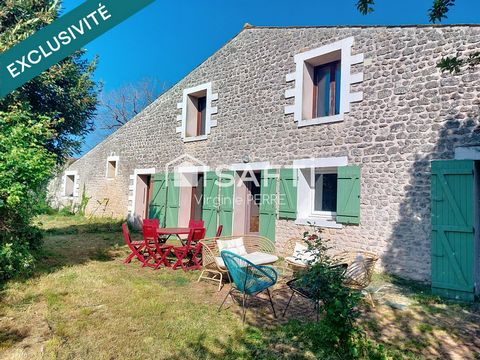 MAISON CHARENTAISE - 200m2 - 4 Chambres - BALANZAC (17600)