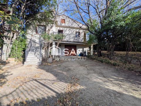 MAISON 125m² 6 PIECES, GARAGE DE 125M² et TERRAIN de 1093m² -GROS POTENTIEL