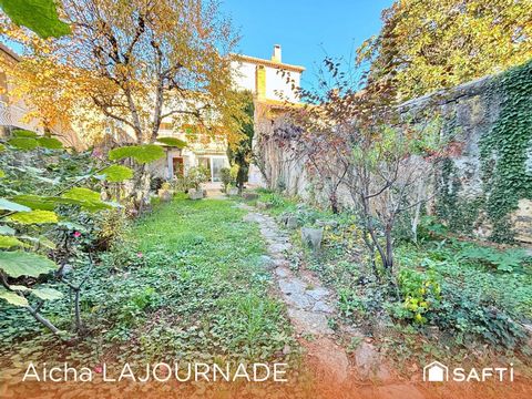 Maison centre ville 195m2, jardin, terrasses.