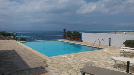 Mochlos-Sitia Fantastic villa with swimming pool enjoying sea views in Mochlos. The property is 140m2 and is on two floors. It consists of four bedrooms, three bathrooms, and an open plan living area with kitchen and a fire place. The villa has A/C, ...