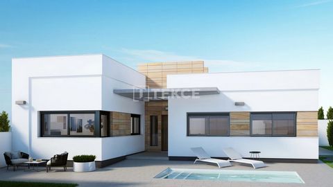 2, 3, 4 Bedroom Modern Detached Bungalow Style Villas in Torre Pacheco The development is conveniently located in Torre Pacheco, Murcia, just 20 minutes away from the beach. The area is surrounded by various amenities, including parks, sports facilit...