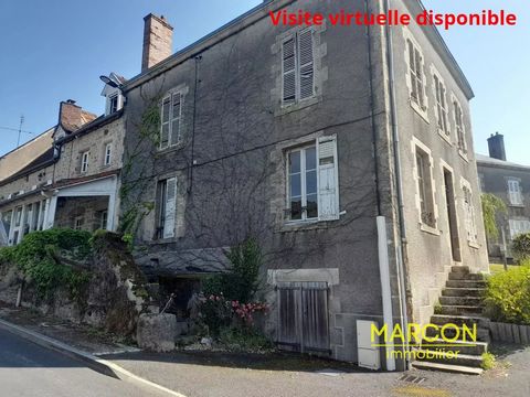 MARCON IMMOBILIER - HAUTE-VIENNE IN LIMOUSIN - REF 88010 - SECTOR ST-SULPICE-LES-FEUILLES - MARCON Immobilier offers you in exclusivity this beautiful building of the 19th century to renovate entirely. Located in the heart of a charming village and a...