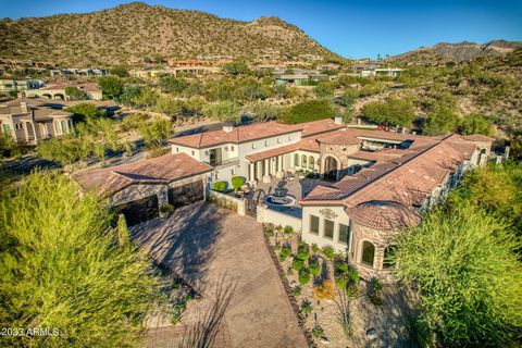 Price reduced $400,000! No need to wait for a new build when this exquisite, remodeled home in exclusive Granite Mountain at Las Sendas is now available. The entire home has been updated and upgraded using the finest materials, demonstrating impeccab...