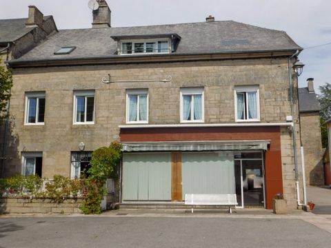 Situated on a pretty village square in the vibrant village of Bugeat is this large 7-bedroom stone house with large shop or salon on the ground floor. With a courtyard to the front and rear of the property, the outdoor space measures 222 m2. As you a...
