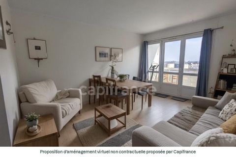 Dpt Gironde (33), à vendre MERIGNAC appartement Rénové T4 de 67 m² - Grand Balcon