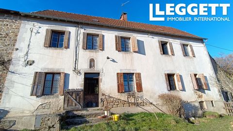 A27523MRS23 - This beautiful 'corps de ferme' contains a large farmhouse with attached barn, a smaller house to renovate, and two separate barns. The farmhouse has a new roof, it is connected to water and electricity but it needs to be renovated. The...