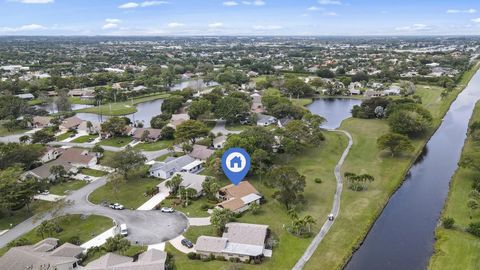 Lowest priced BDR Single Family home. New AC 2024, Roof 2022. Move-in Ready, Partially furnished, Golf and Canal Views. Den/Office with a sleeper sofa. Screened patio and rolldown hurricane shutters. Walk to the Clubhouse for; Activities, Cafe, Golf,...