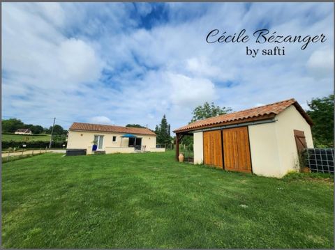 Cécile Bézanger makes you discover this charming house nestled in the heights of the town of Limeuil, at the confluence of the Dordogne and the Vézère. You will have access to a garden pavilion of about 20 m² on a flat ground of 2200m² piscinable. Th...