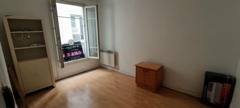 Appartement de deux pièces à Paris 20ème à vendre