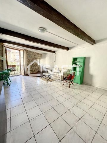 n the heart of the historic center of the Vans , in a small building of 5 lots , apartment on the second floor of 56 m2 . It consists of a large bright living room with open kitchen with a stone wall joined with lime, 1 bedroom of 11m2 and a bathroom...