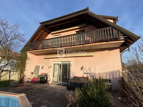 Maison mitoyenne, terrasse 68490 Ottmarsheim
