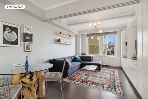 1215 Fifth Avenue, Apt. 11D is a pristine, gut renovated one bedroom, one bathroom apartment that retains the apartment's inherent prewar charm while employing modern details for comfortable, contemporary living. The apartment is in mint condition, h...