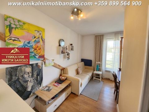 ... NO COMMISSION FROM THE BUYER! Unique Properties Agency Bansko offers for sale FULLY FINISHED AND READY TO MOVE IN ONE-BEDROOM APARTMENT, LOCATED IN A BUILDING WITH EXCELLENT LOCATION - 5 MINUTES WALK FROM THE LIFT! NO MAINTENANCE FEE! The apartme...