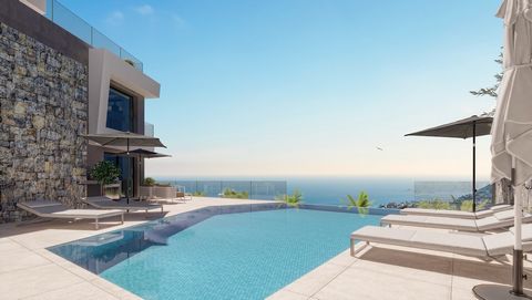 Nuevo Proyecto de 6 increíbles villas con vistas panorámicas al mar en venta en la zona de Cucarres de Calpe. Estas fantásticas Villas están siendo construidas con una alta especificación y disfrutarán de vistas panorámicas al Mar Mediterráneo. Situa...