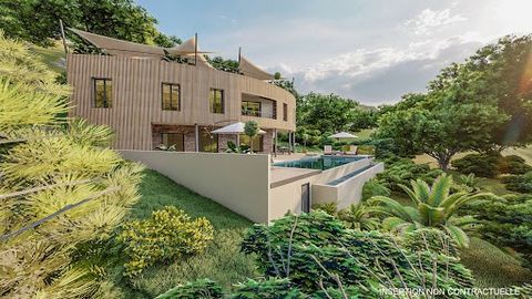 Fantastic location for this brand new property with sea view at only 15min from international airport and 5min from the beach. This 350m² villa offers 6 suites, large living room and kitchen with 300m² of terrace and infinity pool, home cinema, spa, ...