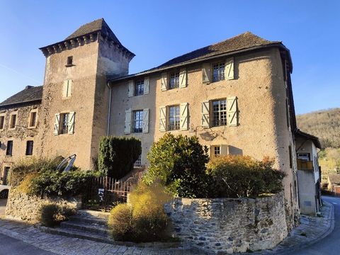 Halverwege tussen Rodez en Villefranche de Rouergue, prachtig 17e-eeuws herenhuis gelegen in het hart van een charmant typisch Aveyron-dorp op een perceel van 318m². Dit uitzonderlijke pand biedt 370m² woonoppervlak, verdeeld over drie niveaus. Plus ...