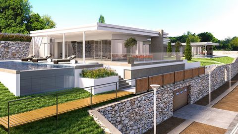 Contemporary lake view villa in Barcuzzi! The location 5 minutes from Desenzano del Garda and convenient with respect to the highway and services, together with the panoramic view of Lake Garda, makes it a very attractive option for those looking for...