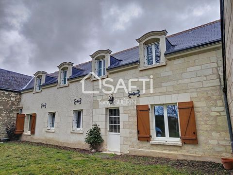 Located in Port Boulet (37140, La Chapelle sur Loire), this spacious house offers the perfect mix between city life and the tranquility of the countryside. Close to schools, high schools, colleges and nurseries, it benefits from a quiet environment, ...