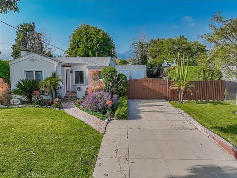 Welcome to this Prime Location Single Story home in Pasadena. This home is located in a desired neighborhood on a coveted lot over 7700 sq ft. It is ready to move in with 2 bedrooms and 1 bathroom with plenty of room to ad on, a detached garage with ...