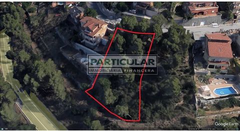 GRUNDSTÜCK - PARZELLE Urbana - BAUGRUNDSTÜCK zum VERKAUF in SANT FOST DE CAMPSENTELLES - Mas Corts (Vallès Oriental - BCN): Urbane Parzelle für Wohngebäude von 901 m², mit stark abfallender Neigung, sehr sonnig und mit sehr schöner Aussicht auf die B...