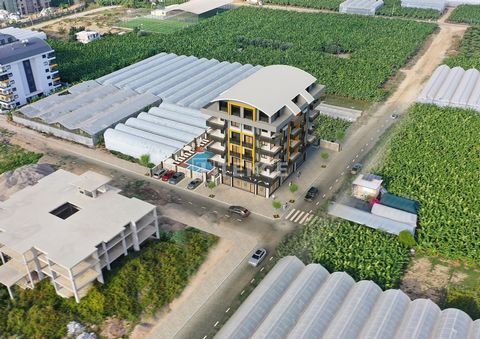 Wohnungen mit Meerblick in einem aktiven Komplex aus einem einzigen Block im Zentrum von Alanya Kargıcak Die Region Kargıcak ist eine der sich am schnellsten entwickelnden Regionen von Alanya. Die Präsenz von Hotels, die Fortsetzung des Gewächshausan...