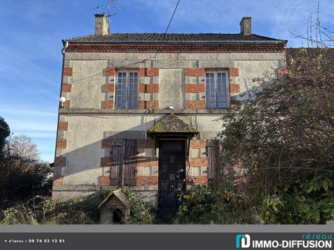 Fiche N°Id-LGB169768: Jalesches, secteur 10 mns de boussac, Haus von ca. 89 m2 bestehend aus 7 Zimmer(n) davon 3 Schlafzimmer + Garten von 875 m2 - - Zusatzausstattung: Garten - Kamin - - Heizung: Öl - Energieklasse G: 396 kWh.m2.an - Weitere Informa...