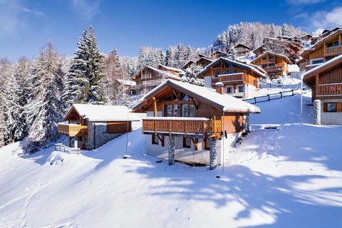 Dop Real Estate предлагает: Les Chalets de Vallandry 7 В Парадиски, одном из пяти крупнейших горнолыжных курортов мира, есть это красивое отдельно стоящее шале в рамках проекта Les Chalets de Vallandry. Построенное в 1998 году, шале расположено на уч...