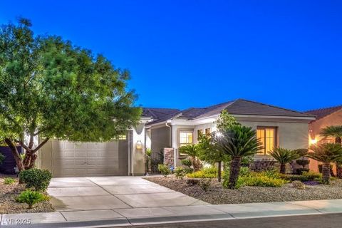 Discover this elusive single story home boasting VIEWS of the Las Vegas Strip, city skyline & serene mountains! This home features 3 bedrooms and 3 Full bathrooms including a 2nd bedroom that can serve as a dual primary with an attached bath! The 3rd...