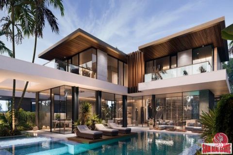 Island Collection New exclusive and ultra luxury villas for sale in Layan, Phuket. This a high standard residence taking Phuket properties to the next level. A super exclusive residence with only 9 private pool villas. The villas are built with 4 Bed...