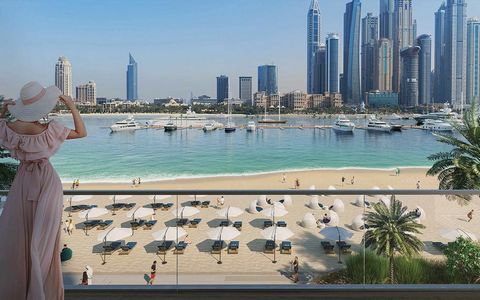 La torre residenziale si trova tra il Golfo Persico e i grattacieli nella zona di Emaar Beachfront. I residenti potranno godere di viste pittoresche del porto turistico e dell'isola di Palm Jumeirah attraverso le finestre panoramiche. Superficie abit...