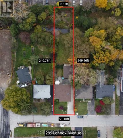 Well maintained home in great condition with the perfect lot for your custom home on a quiet cul de sac street. 51X249.6ft rectangular lot totalling 0.293 Acres/ 12,765.99 ft with a stream running at the back of the property. Built on raised land to ...