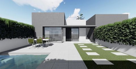 NEW BUILD VILLAS SAN JUAN DE LOS TERREROS, ALMERIA 26 New Build Modern ground floor villas with solarium and private swimming pool, 2 and 3 bedrooms, 500 metres from the beaches. In the very heart, great access to all day to day services, such as res...