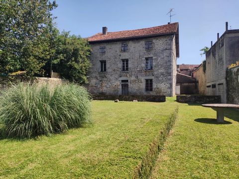 In the heart of the village of St Mathieu, this property offers many possibilities. A large 4-bedroom house is immediately habitable, with double-glazed windows and central heating. The house faces onto the street, with the former shop window. To the...