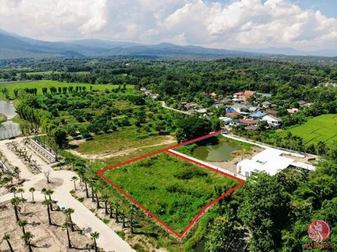 Attention all nature and peace lovers! Get ready to escape the hustle and bustle of city life and embrace the tranquility of Mae Rim. This stunning piece of land measuring 2 rai and 92 square Wah, equivalent to 3568m2, boasts an unobstructed view of ...