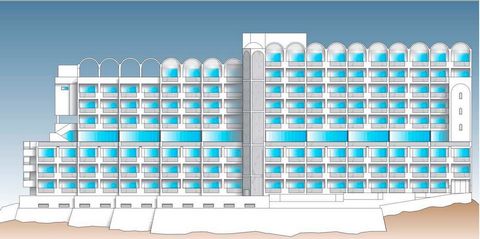 Een emblematisch gebouw aan de Costa de Almeria, vol geschiedenis. Dit gebouw is gebouwd in 1970 en werd gebruikt als hotel, met 145 ruime kamers, zwembad en recreatiegebieden, restaurant, Engelse bar en cafetaria, discotheek, enz. Momenteel is het g...