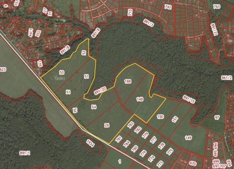 Продается земля в экологически чистом районе Тарусы — 34 Га (6 участков по 6 и 4 Га) Цена: 40000 руб./сотка Газопровод через дорогу! Кадастровые номера 40:20:112901:53 40:20:112901:51 40:20:112901:54 40:20:112901:26 40:20:112901:148 40:20:112901:188 ...
