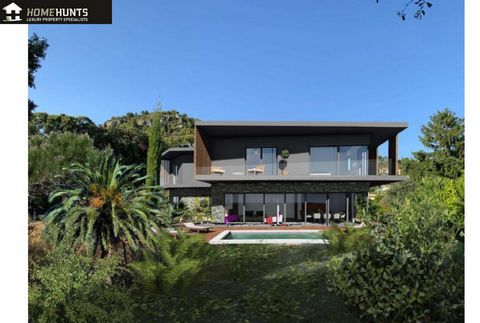 Nice Vinaigrier: Flat land of 1,086 m2, with an approved and cleared building permit for a contemporary-style construction of 174 m2, spread over two levels. The project also includes three parking spaces and a swimming pool. From the first floor, th...