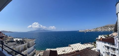 Three bedroom apartment for sale in Saranda. Located in a quiet area near street Butrinti. It is organized in three bedrooms one bathroom living room kitchen and a large L balcony with amazing sea view. Total area 120m2 150 m away from the nearest be...