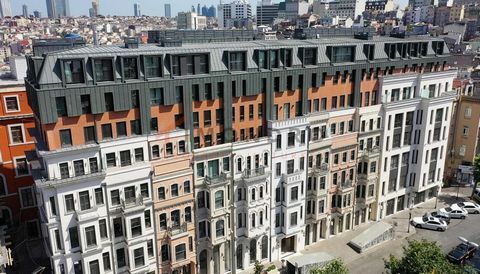 The apartment for sale is located in Beyoglu. Beyoglu is a district located on the European side of Istanbul. It is known for its historic architecture, lively nightlife, and diverse cultural scene. The area includes neighborhoods such as Taksim, Gal...