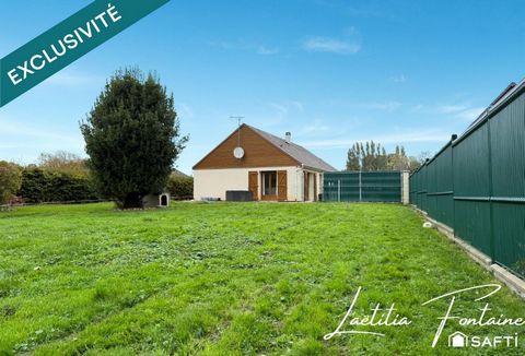 Plain-pied, 3 chambres, jardin, sous-sol complet