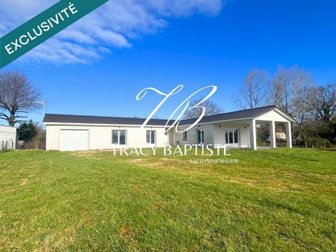 Maison T4 de plain-pied avec garage, secteur le Golf