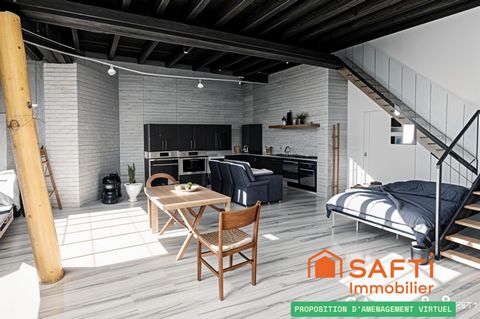 Maison de 70 m² par niveau.