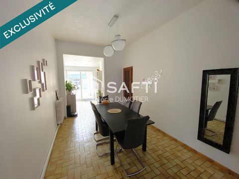 Maison saint-quentinoise lumineuse en excellent état avec 3 chambres