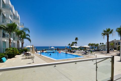 One Bedroom Apartment for Sale on a Luxury Spa Resort in Protaras Modern, 1st floor one bedroom apartment located on an exclusive spa resort which boasts two communal swimming pools, tennis court, gym, sauna and spa facilities. The apartment has an o...