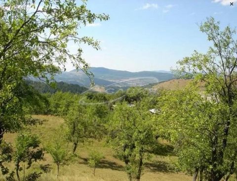 Offer 12437 - ... - For sale plot in Pokishka mahala in Troyan near a road filled with rugged gravel.