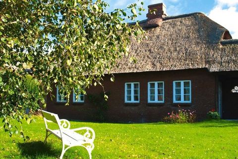 Thatched Frisian house in the small and tranquil island village of Witsum, right by the sea. Your holiday home is located on the beautiful property with various fruit trees, not far from the North Sea. A house for guests who want to enjoy peace and n...